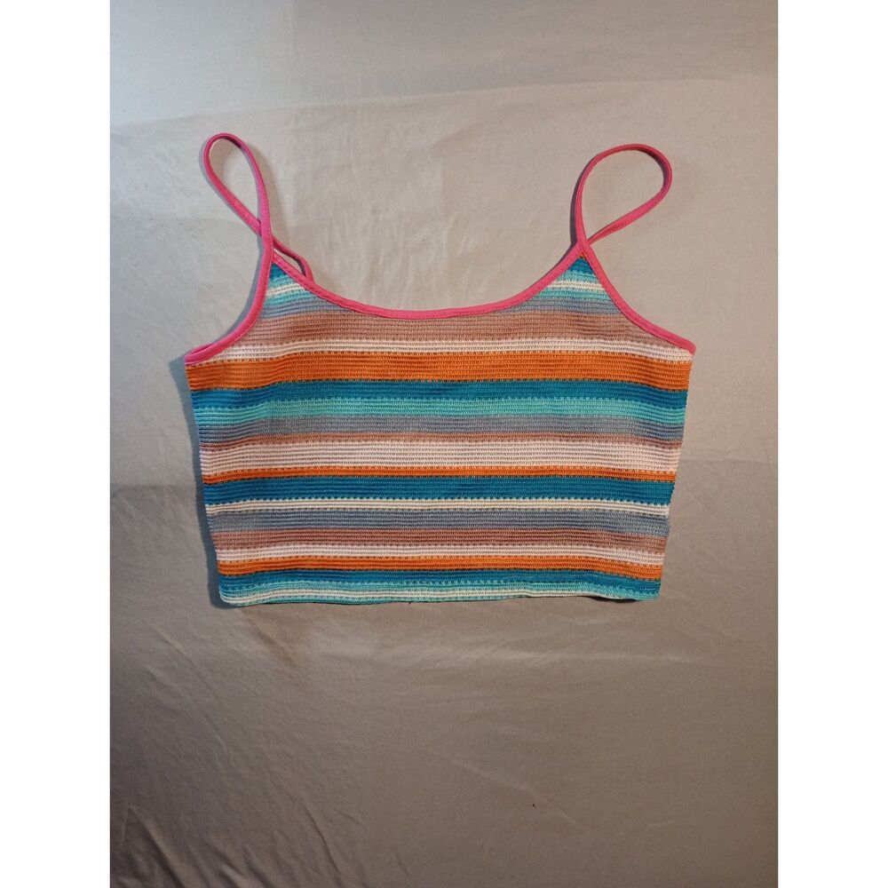 Rave/Boho Knitted Tanktop
